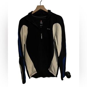 De‎ Marchi mens Blue and Black Long Sleeve Cycling Jersey size L